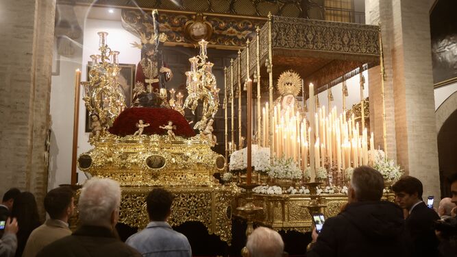 Las imágenes de la hermandad de San Isidoro en la Semana Santa de Sevilla 2024