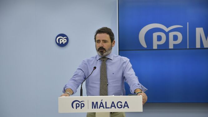 José Ramón Carmona, secretario general del PP de Málaga.