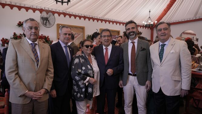Luis Ortega, Carlos Melero, Antonio Pulido, María del Monte, María del Monte, Ramón Fernández-Pacheco y Jose Ramón Estévez.