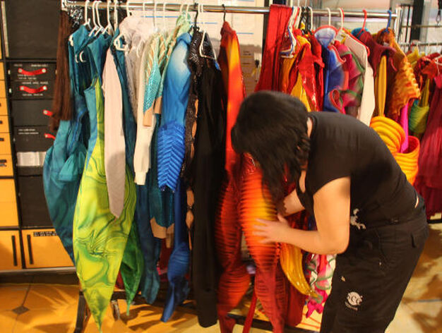 La variedad del vestuario en formas y colores es otro de tantos atractivos que ofrece el Circo del Sol.

Foto: Jos?ngel Garc?