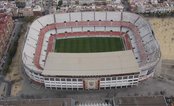 Estadio Ram&oacute;n S&aacute;nchez Pizju&aacute;n.

Foto: Victoria Hidalgo