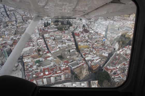 Sevilla fotografiada desde una avioneta.

Foto: Victoria Hidalgo