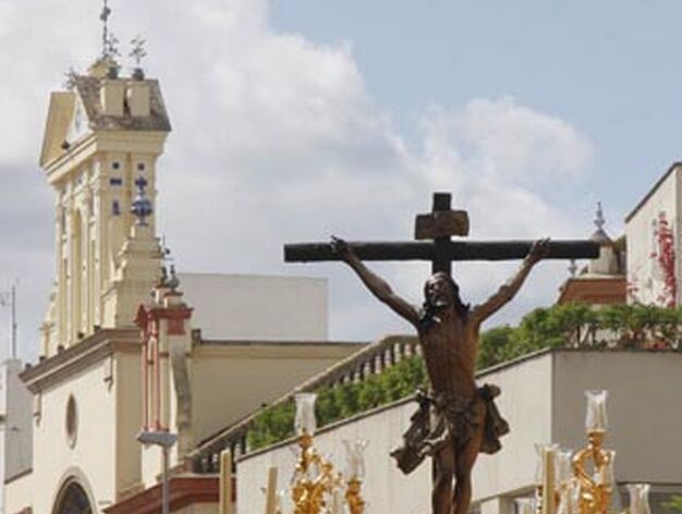 El Cristo de la Expiraci&oacute;n por la calle Castilla.

Foto: Victoria Hidalgo