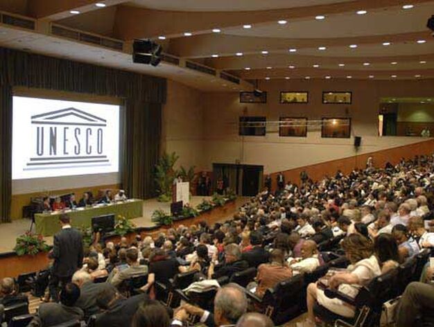 Sesi&oacute;n inaugural de la reuni&oacute;n del Comit&eacute; de la Unesco.

Foto: Manuel G&oacute;mez