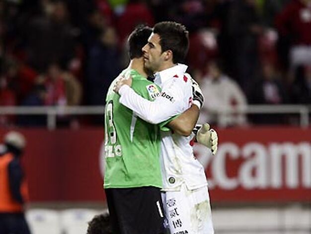 El Sevilla vuelve a fallar en casa y cae ante el Getafe (1-2).

Foto: Antonio Pizarro