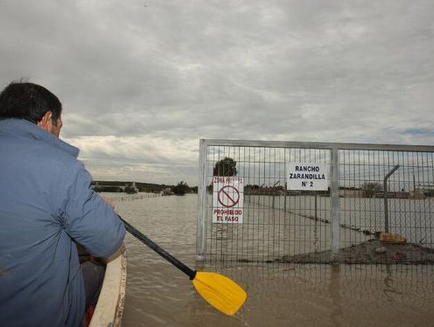 Uno de los terrenos de Las Pachecas totalmente inundado.

Foto: Juan Carlos Toro