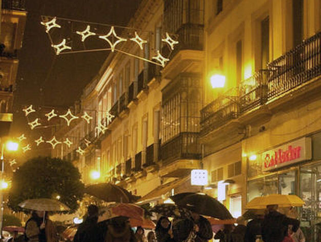 Alerta amarilla por la lluvia en Sevilla