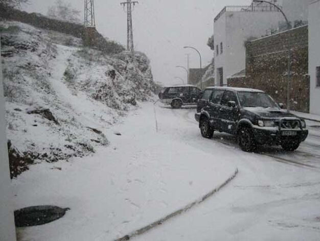 Intensa nevada en Constantina (enero 2010)