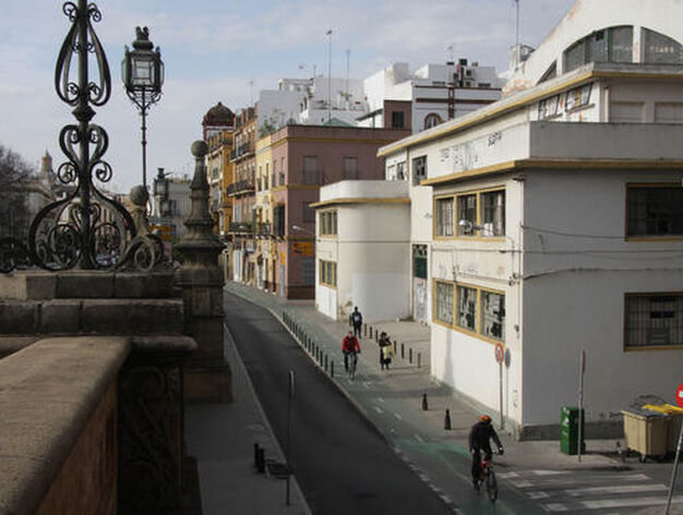 Vista del mercado desde el Puente de los Bomberos.

Foto: B. Vargas