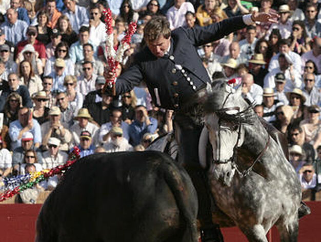En la desigual corrida de Boh&oacute;rquez, destacaron los toros lidiados como primero y tercero.

Foto: Juan Carlos Mu&ntilde;oz