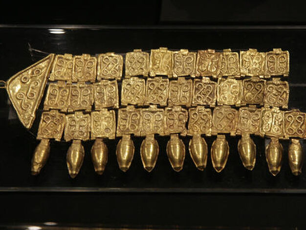 Una imagen de la exposici&oacute;n 'El oro de los argonautas'. / Victoria Hidalgo