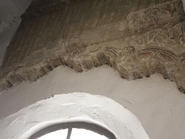 Detalle de una decoraci&oacute;n almohade embutida en un muro de la Capilla del Dulce Nombre de Jes&uacute;s.

Foto: Jos&eacute; &Aacute;ngel Garc&iacute;a