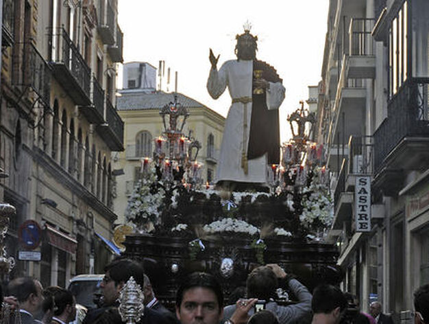 El Cristo de la hermandad de la Sagrada Cena.

Foto: Juan Carlos V&aacute;quez