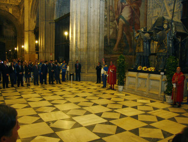 El D&iacute;a de la Hispanidad se celebra en Sevilla rindiendo homenaje a Cristobal Col&oacute;n.

Foto: Bel&eacute;n Vargas