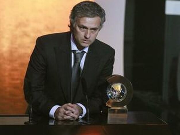 El portugu&eacute;s Jos&eacute; Mourinho, mejor entrenador de 2010.

Foto: Reuters