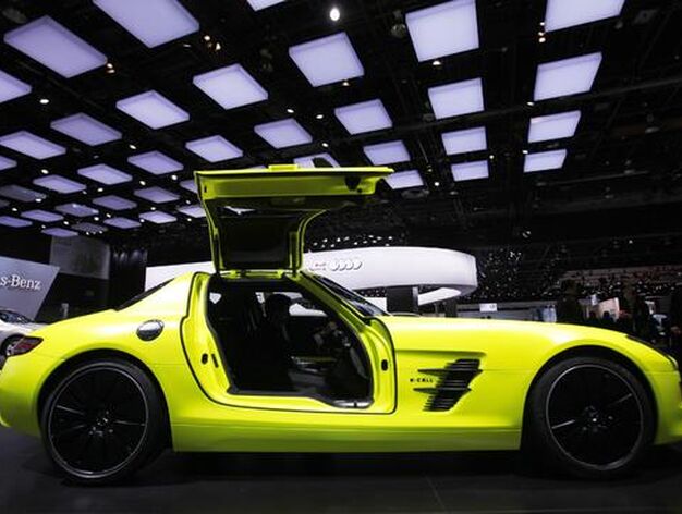 Presentaci&oacute;n de los diferentes modelos de coches en el Sal&oacute;n de Detroit.

Foto: AFP/ Reuters