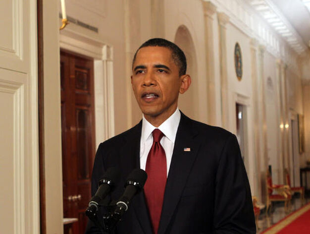 Obama anuncia la muerte de Ben Laden.

Foto: AFP/Reuters/EFE