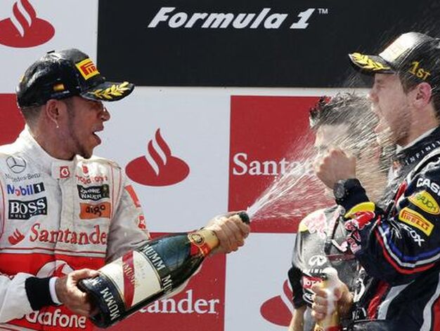 Vettel vuelve a ganar en Montmel&oacute;. Alonso acaba quinto.

Foto: Reuters