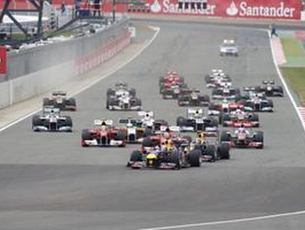 El Gran Premio de Gran Breta&ntilde;a.

Foto: Reuters