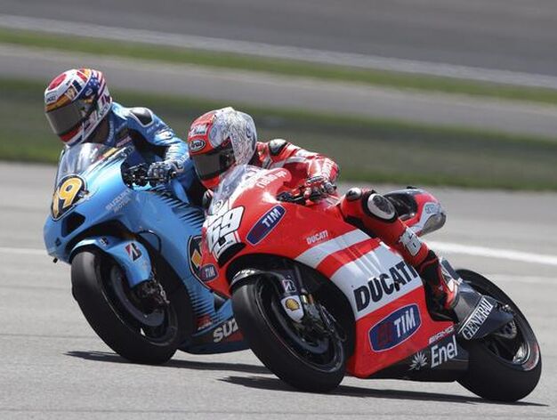La carrera de MotoGP.

Foto: efe