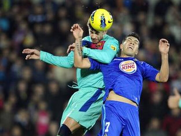 El Barcelona se deja tres puntos en Getafe (1-0). / AFP