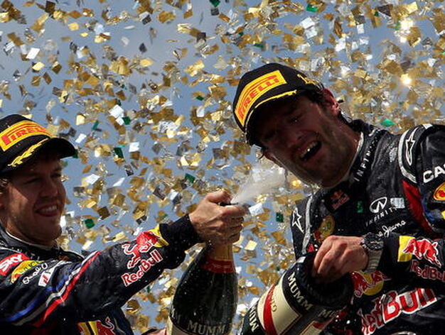 Una victoria de Webber clausura el Mundial 2011 en Interlagos. / AFP