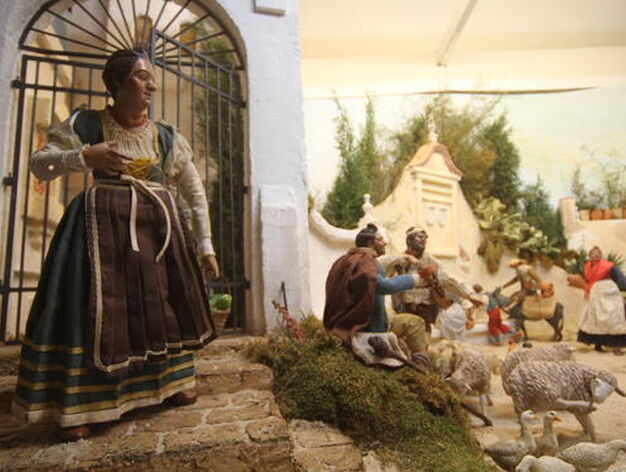 El Museo Thyssen acoge el nacimiento napolitano de la cofrad&iacute;a de los Dolores de San Juan. 

Foto: Punto Press