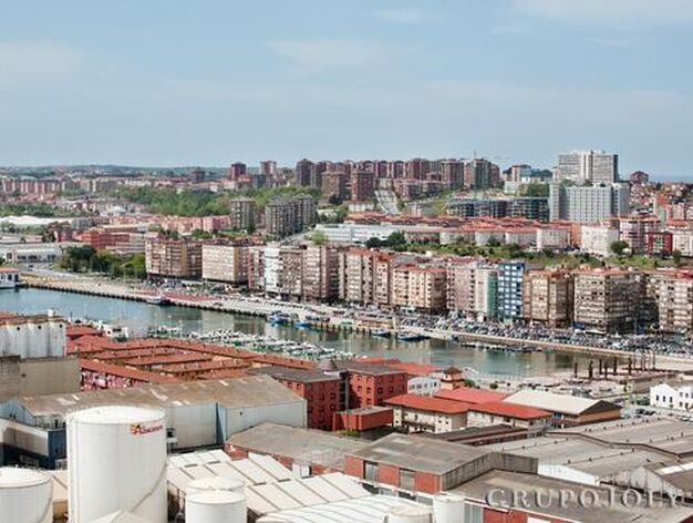 Imagen del puerto de Santander