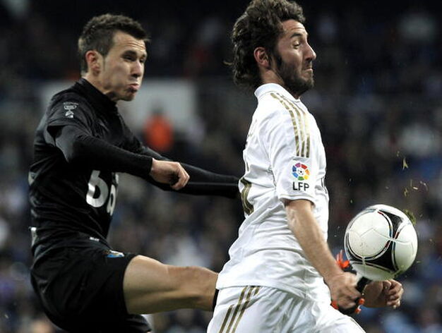 El Real Madrid solventa el tr&aacute;mite de la vuelta de la Copa del Rey ante la Ponferradina (5-1). / EFE