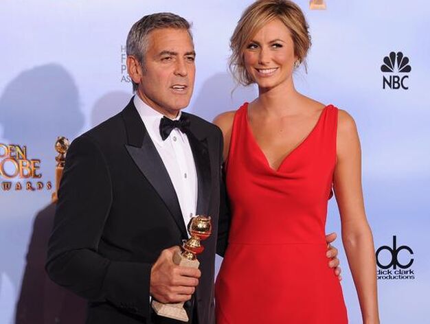 George Clooney, Globo de Oro a mejor actor de drama por 'The descendants'. / AFP
