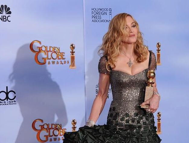 Madonna, Globo de Oro a mejor canci&oacute;n original por 'Masterpiece', de la pel&iacute;cula 'W.E.'. / Reuters