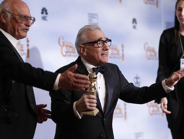 Martin Scorsese, Globo de Oro a mejor director por 'Hugo'. / Reuters