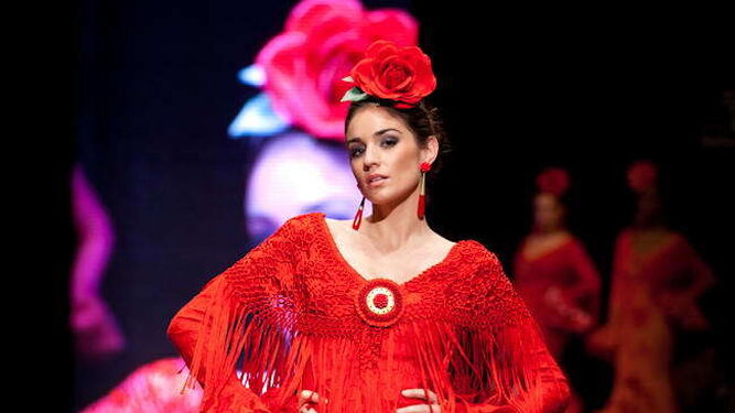 Colecci&oacute;n 'Acuarela' - Pasarela Flamenca 2012