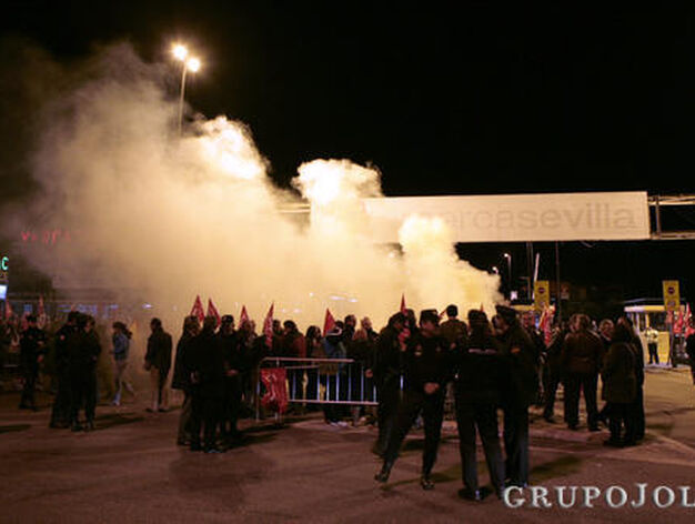 Huelga general en Mercasevilla. 

Foto: Juan Carlos Mu&ntilde;oz