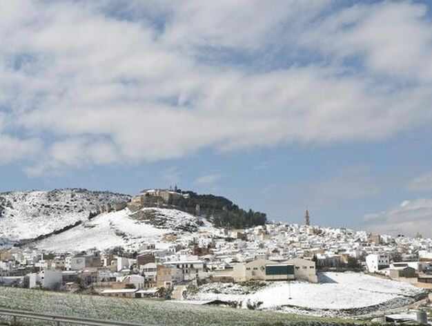 Las im&aacute;genes de las nevadas en la provincia de Sevilla