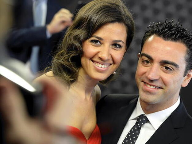 Xavi Hern&aacute;ndez y su mujer Nuria

Foto: EFE