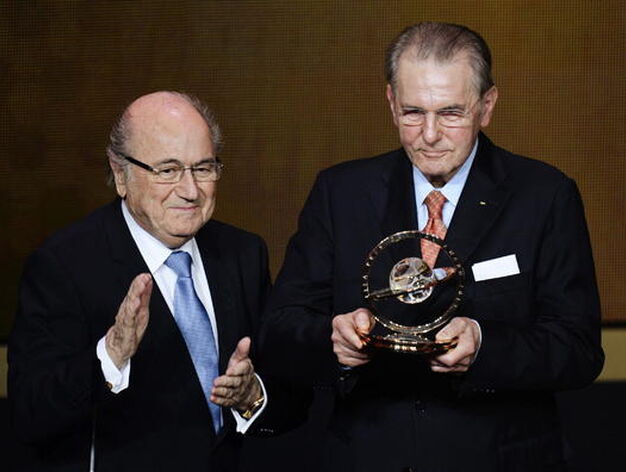 joseph Blatter y Jacques Rogge

Foto: EFE