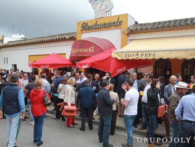 El restaurante &lsquo;Tendido 6&rsquo;, que volvi&oacute; a llenarse.

Foto: Jose Contreras