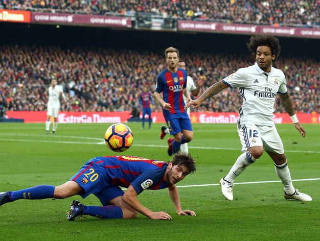 El Barcelona-Real Madrid, en im&aacute;genes