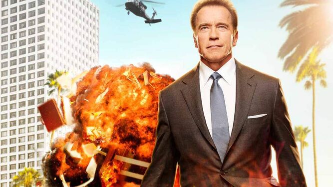 Arnold Schwarzenegger en la promoción de 'The Celebrity Apprentice'.