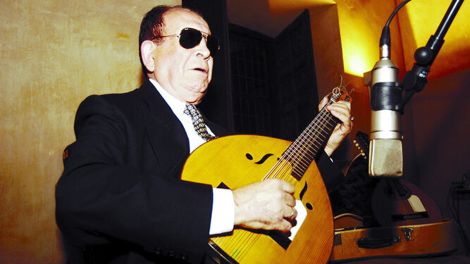 El guitarrista Vicente el Granaíno, en una imagen de finales de 2010.