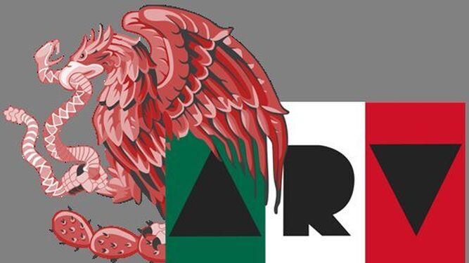 Logo de 'Al rojo vivo' en solidaridad con México.