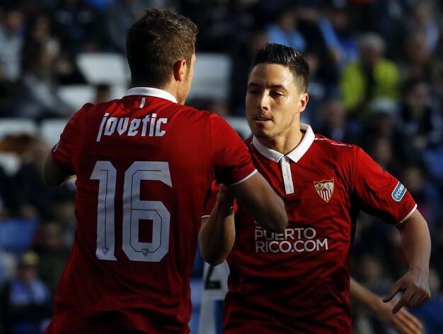Las im&aacute;genes del Espanyol-Sevilla FC