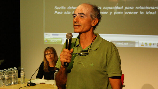 Eliseo Monsalvete, presidente de la asociación Iniciativa Sevilla Abierta.