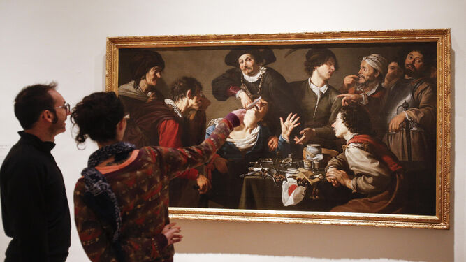 'El charlatán sacamuelas', de T. Rombouts, se vio en el Bellas Artes en la exposición 'Los objetos hablan'.
