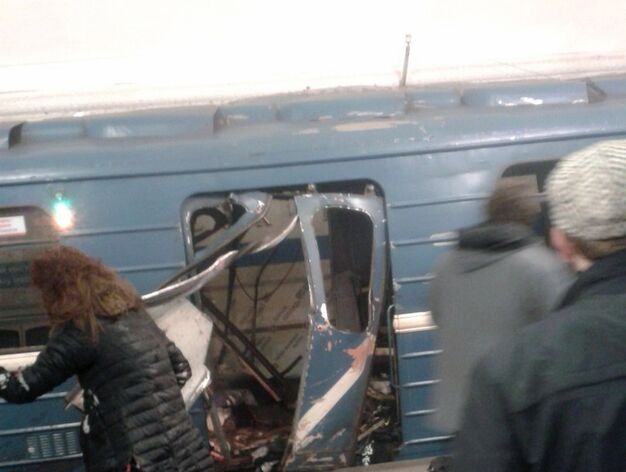 El atentado del metro de San Petersburgo, en im&aacute;genes