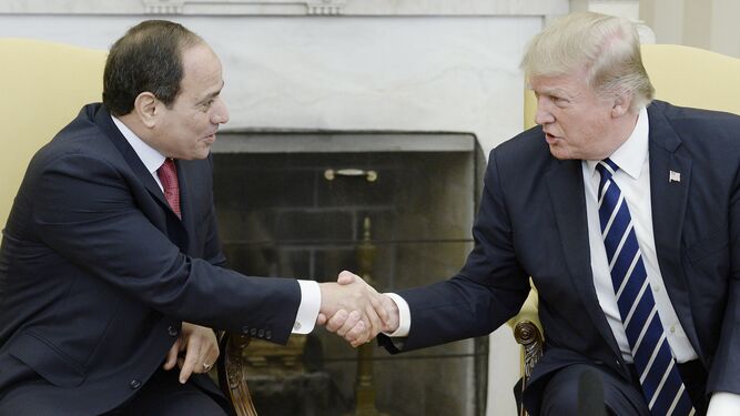 Trump promete a Al Sisi más cooperación militar