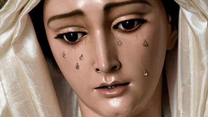 Virgen de Guadalupe, la dolorosa más joven de la Semana Santa.