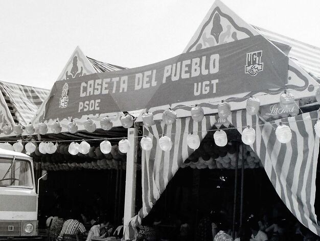 La Feria de los 70: Casetas pol&iacute;ticas