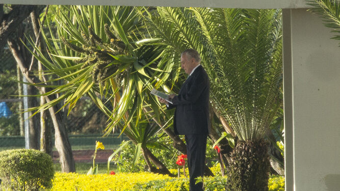 Michel Temer, en el palacio presidencial brasileño.